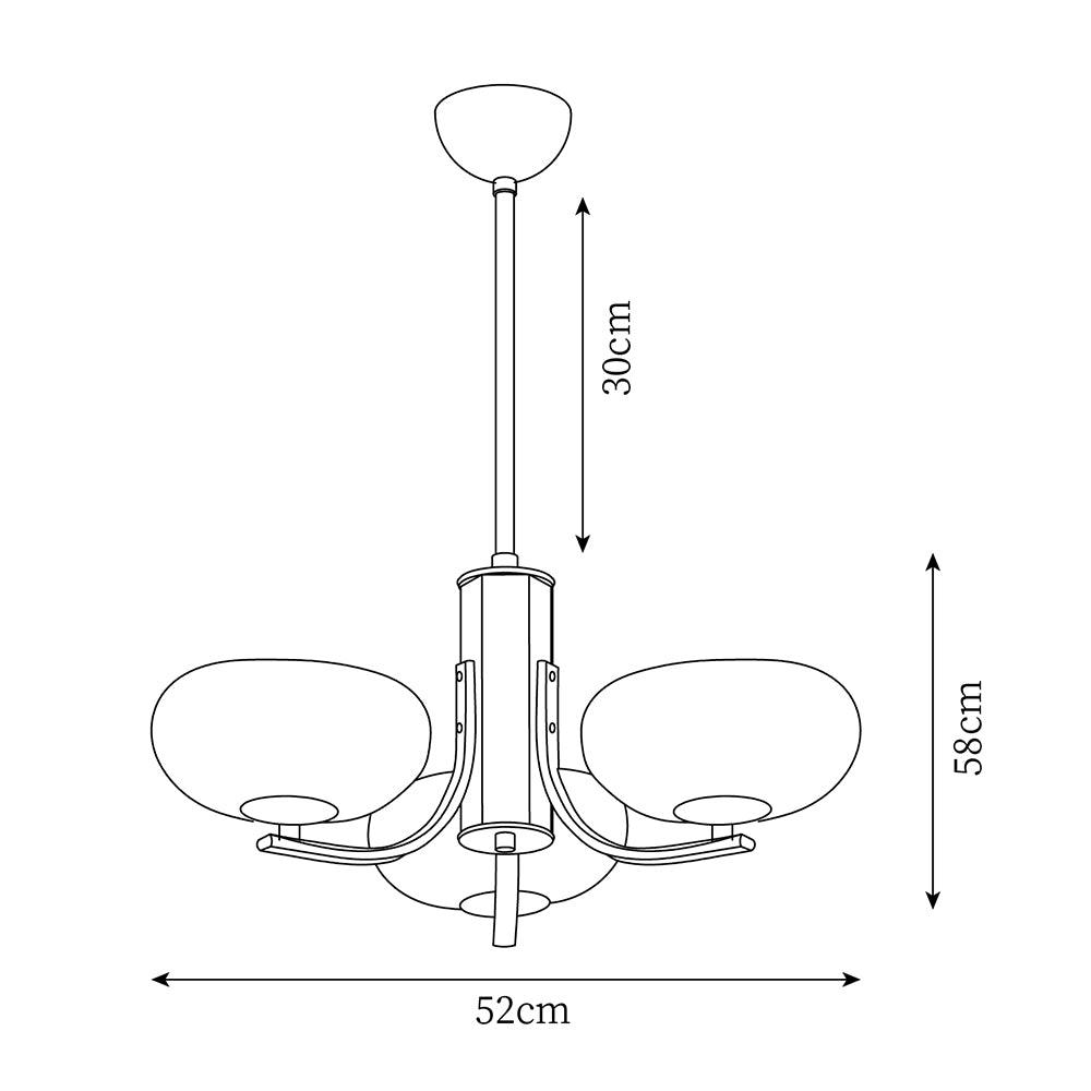 Rico Vintage-Inspired Chandelier - Letslighting