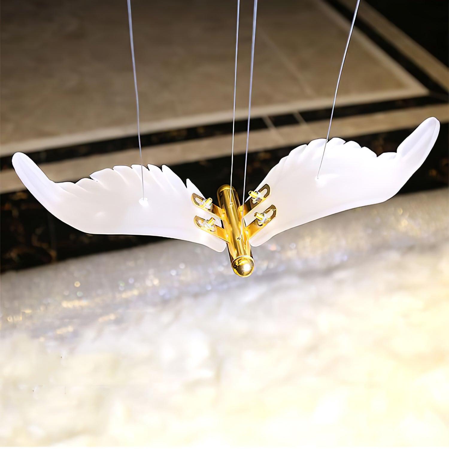 Acariel Luxury Large Seagull Glass Chandelier - Letslighting