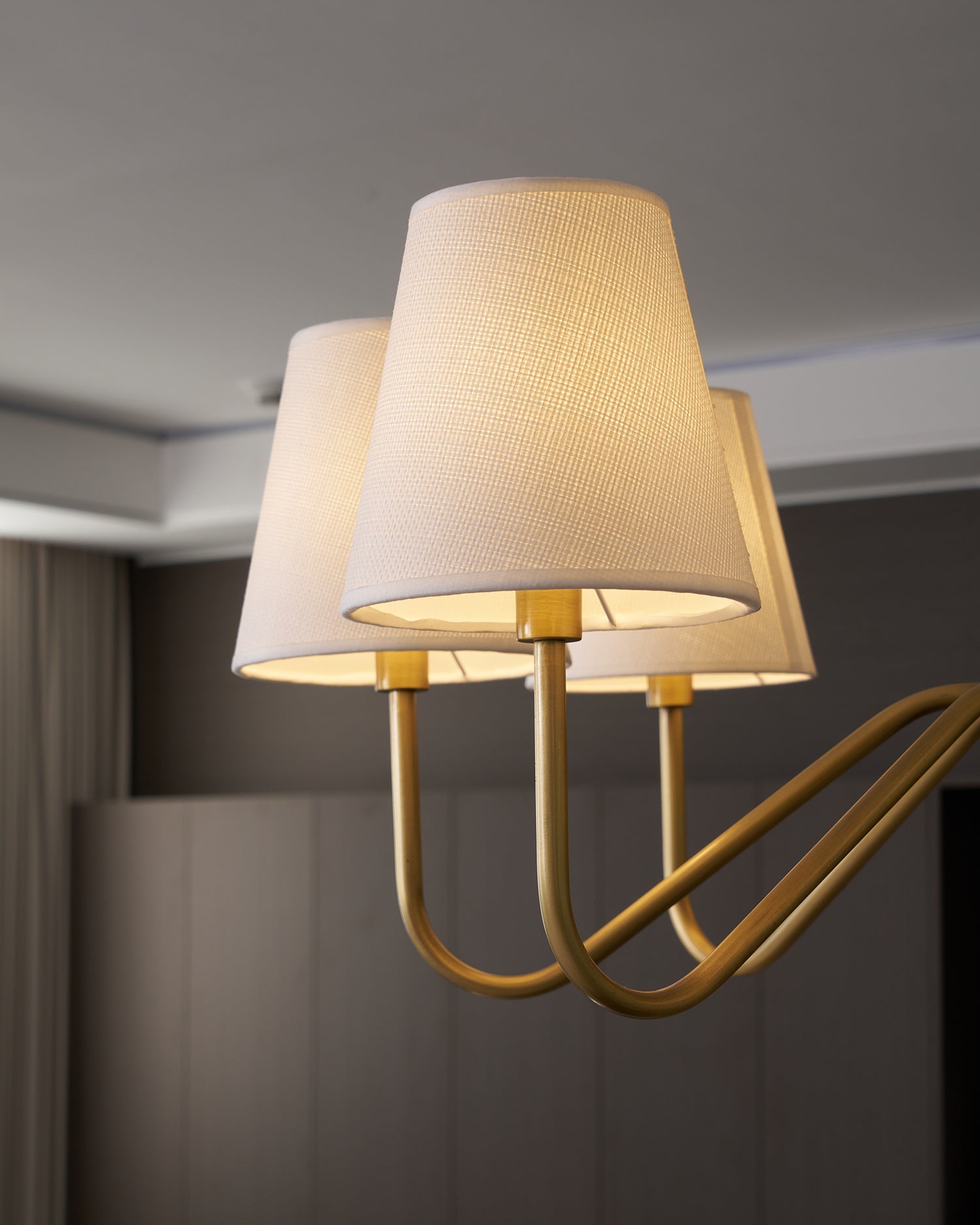 Lassen Chandelier Curved Arms - Letslighting