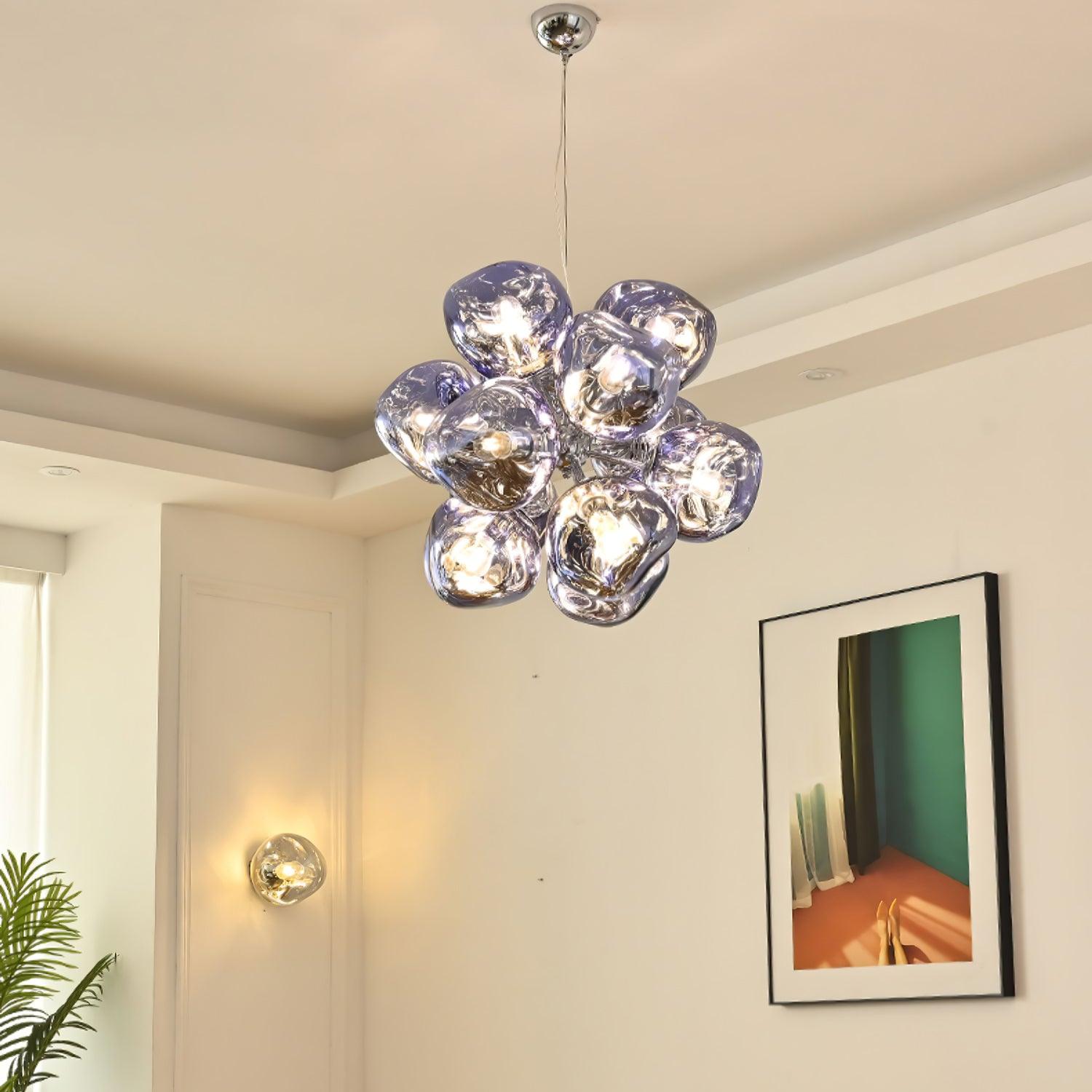 Esola Cluster Glass Pendant Light - Letslighting