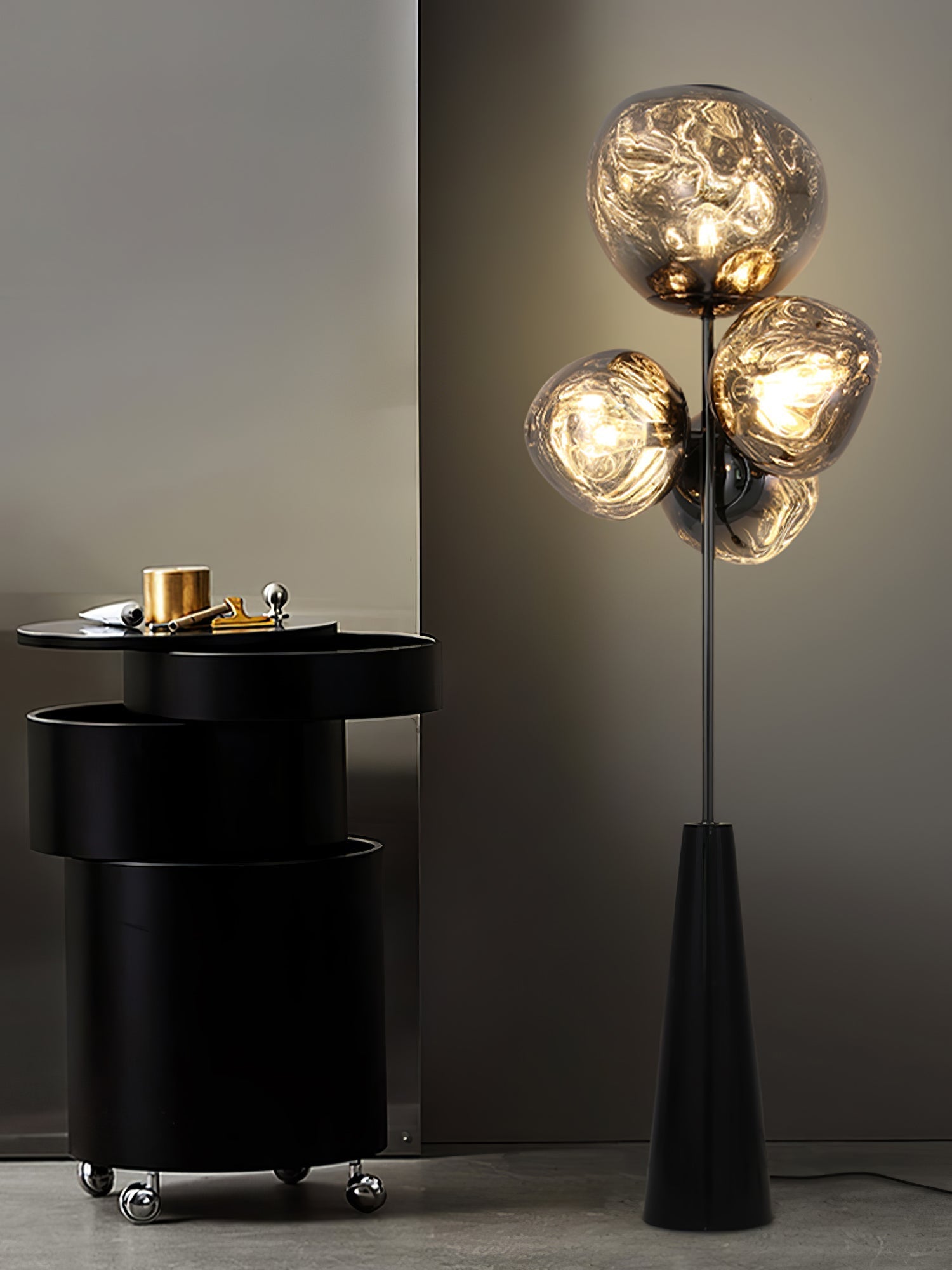 Lance Modern Marble Floor Lamp - Letslighting
