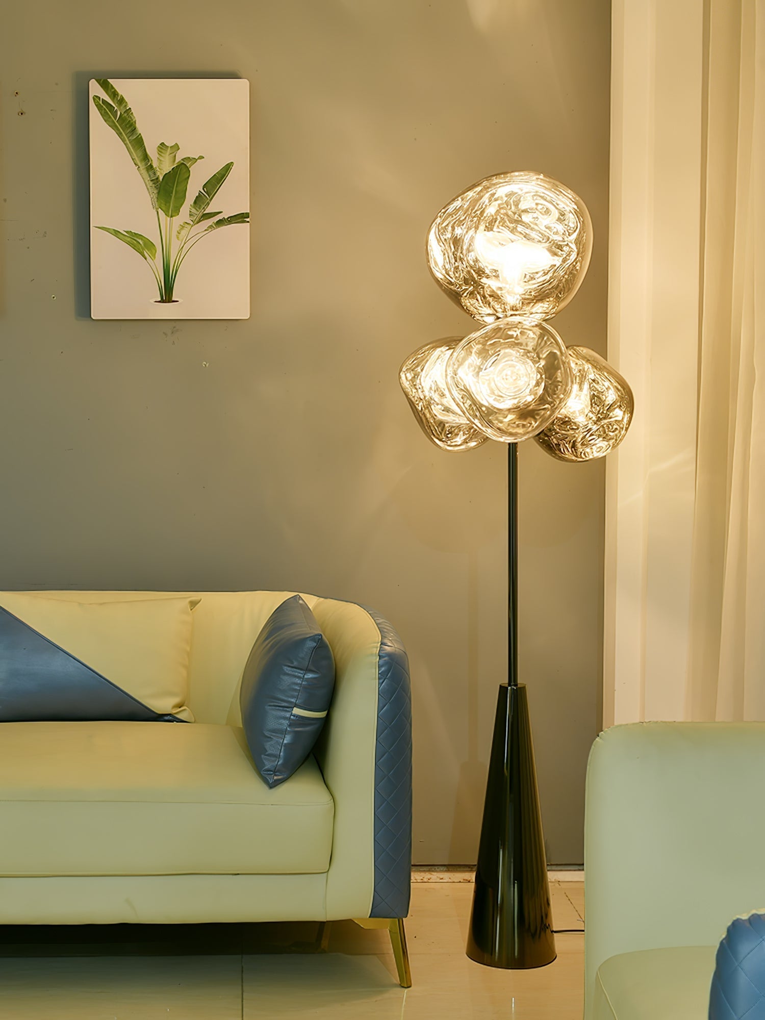 Lance Modern Marble Floor Lamp - Letslighting