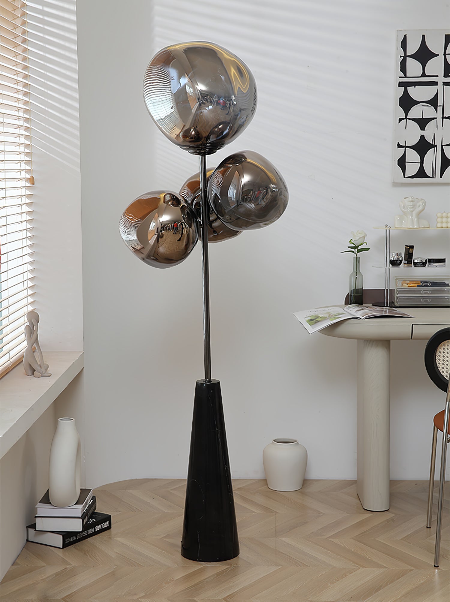 Lance Modern Marble Floor Lamp - Letslighting