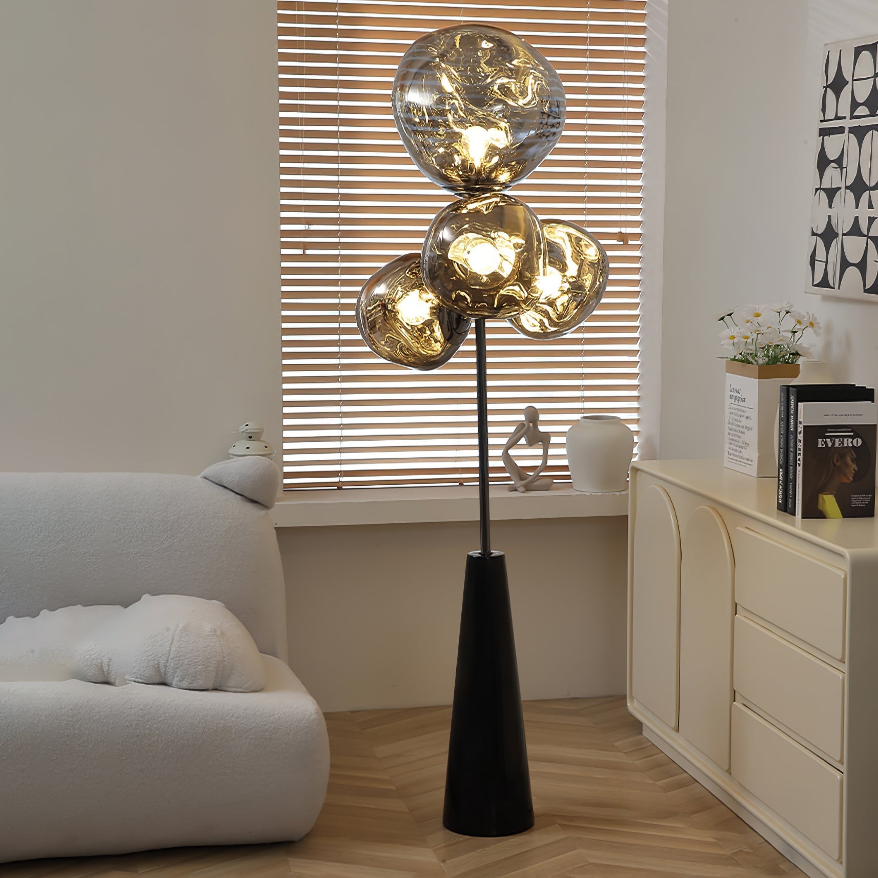 Lance Modern Marble Floor Lamp - Letslighting
