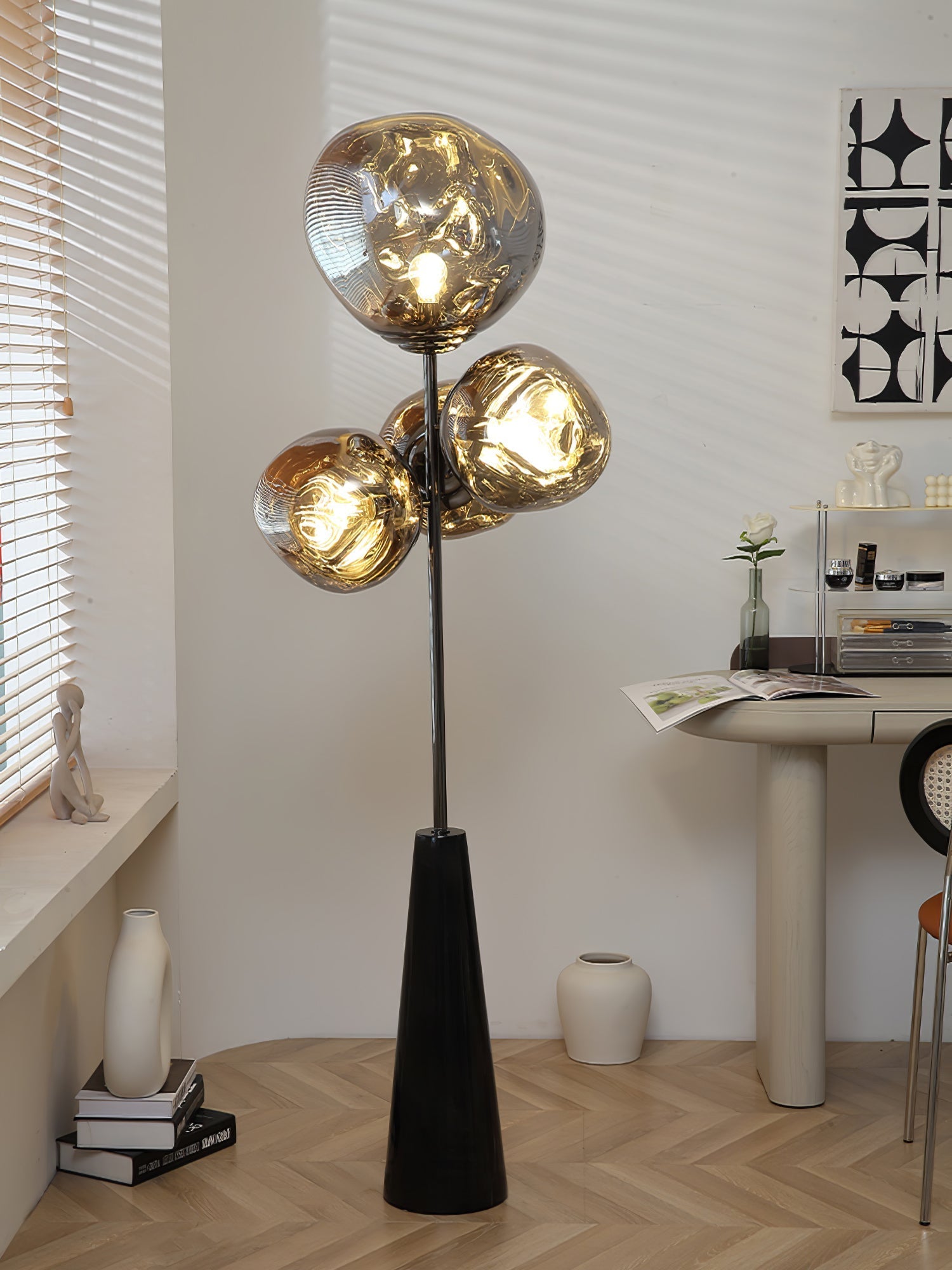 Lance Modern Marble Floor Lamp - Letslighting