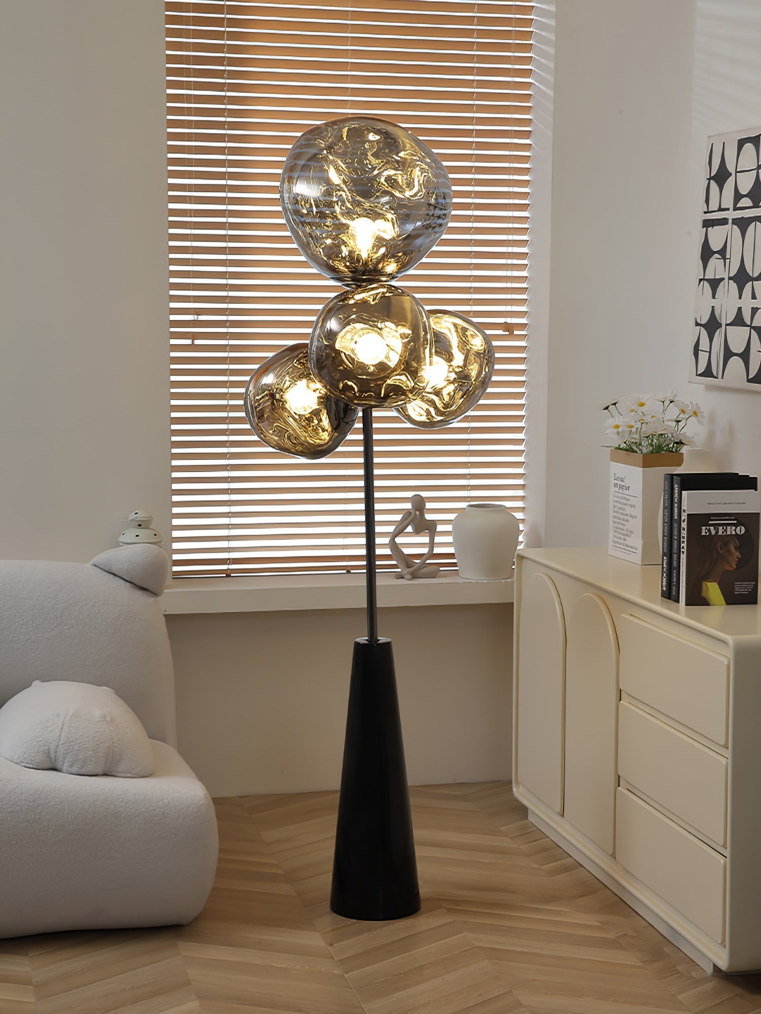 Lance Modern Marble Floor Lamp - Letslighting