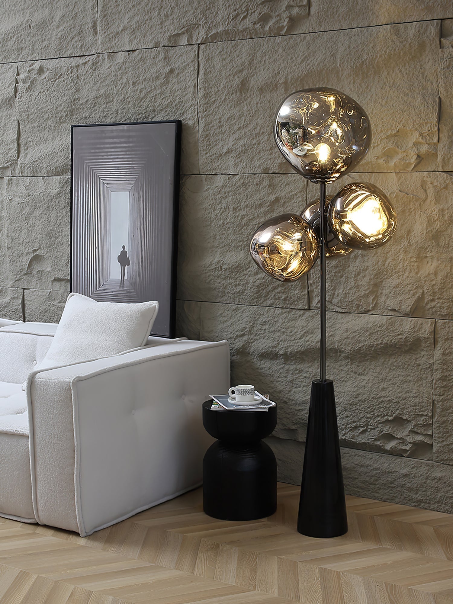 Lance Modern Marble Floor Lamp - Letslighting