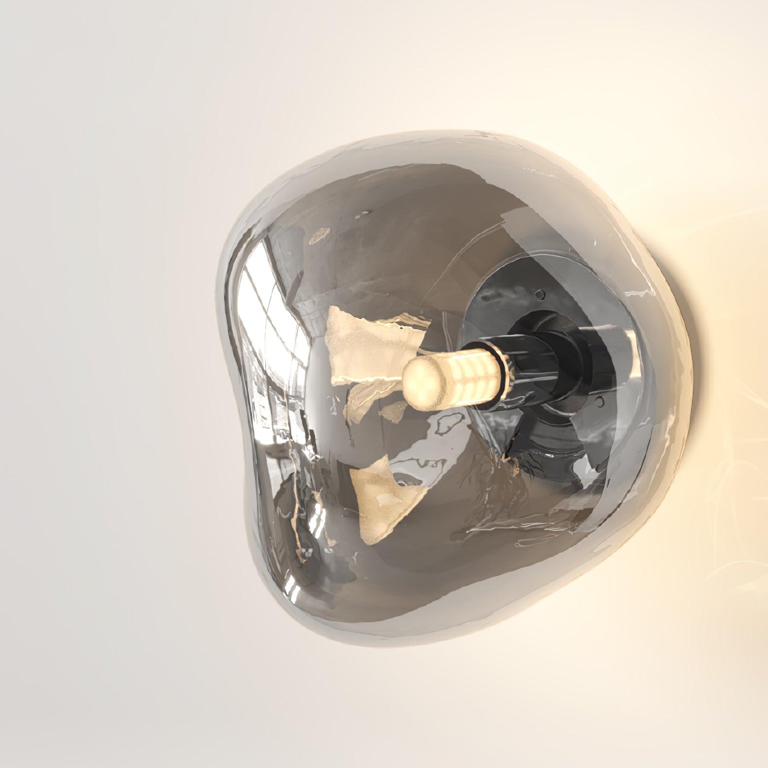 Auden Amber Glass Wall Lamp - Letslighting