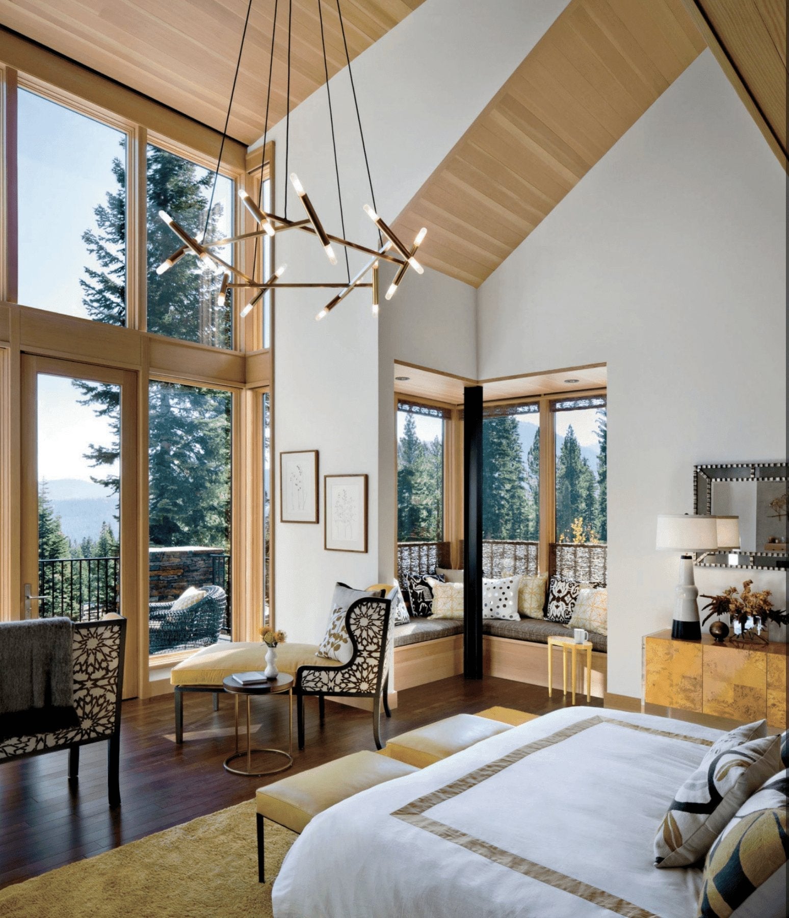 Astra Modern Brass Chandelier - Letslighting
