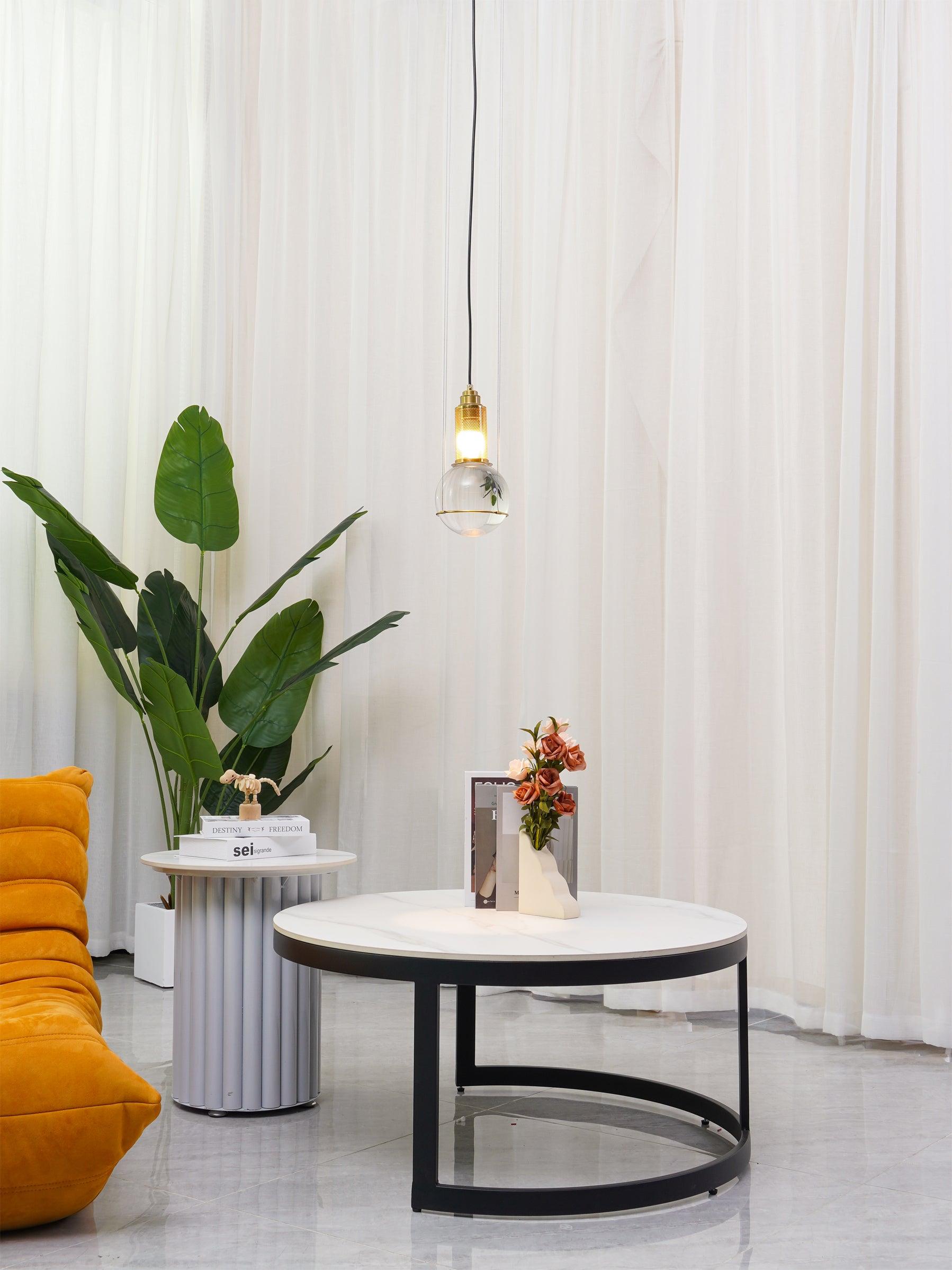 Solara Pendant Light Crystal Adjustable - Letslighting