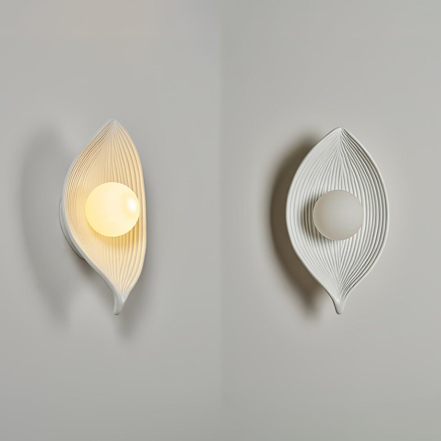 Zotalisra Leaf Canoe Resin Sconce Wall lamp - Letslighting
