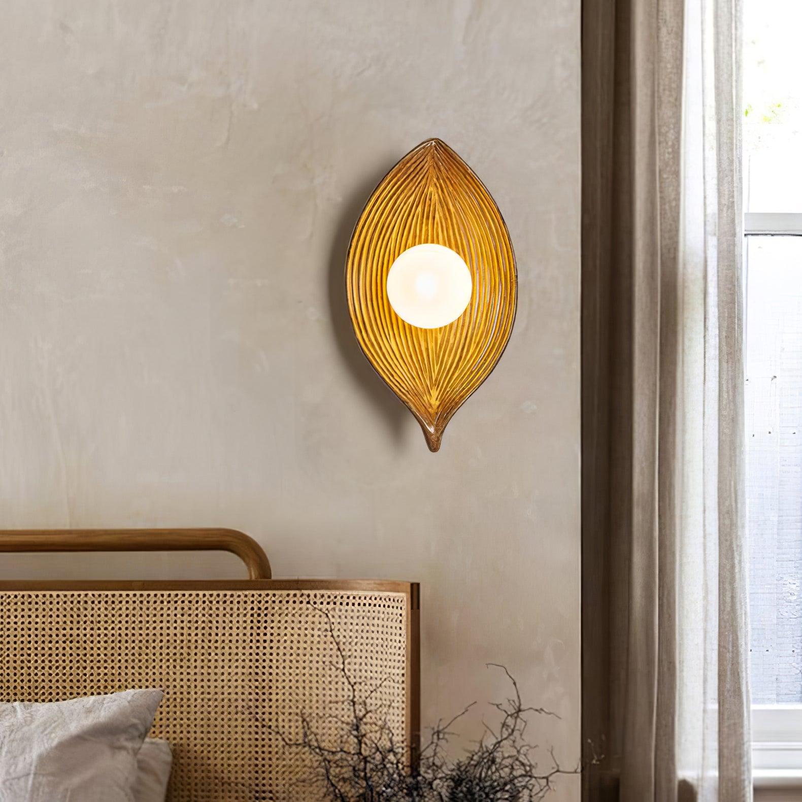 Zotalisra Leaf Canoe Resin Sconce Wall lamp - Letslighting