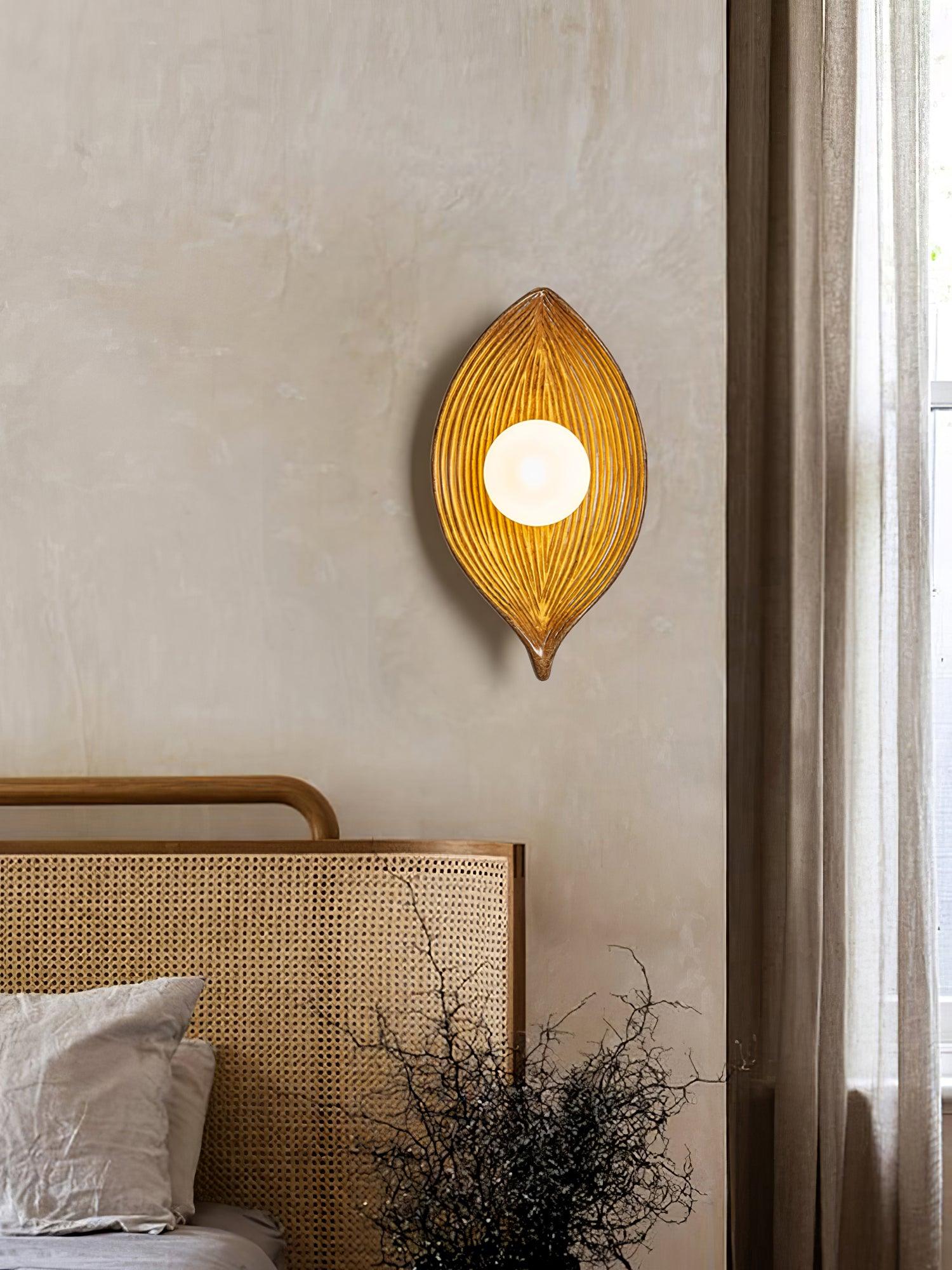 Zotalisra Leaf Canoe Resin Sconce Wall lamp - Letslighting