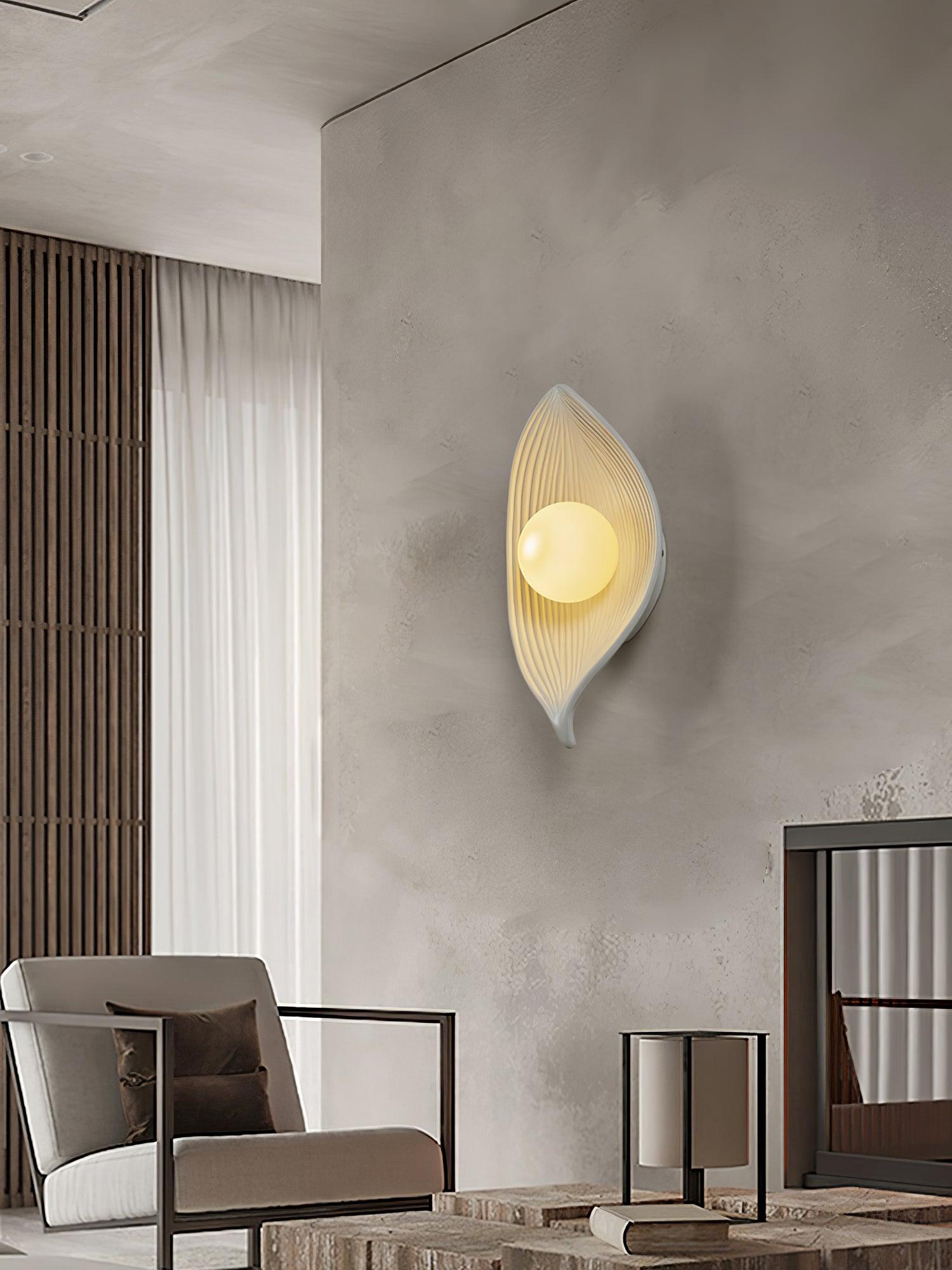 Zotalisra Leaf Canoe Resin Sconce Wall lamp - Letslighting