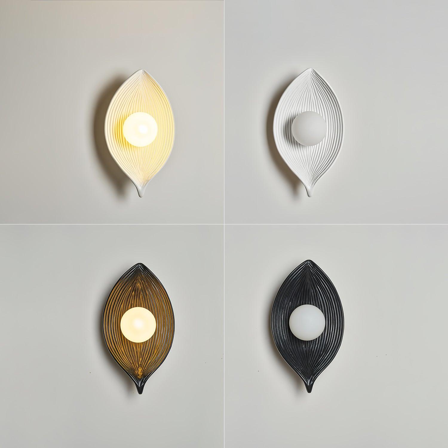 Zotalisra Leaf Canoe Resin Sconce Wall lamp - Letslighting