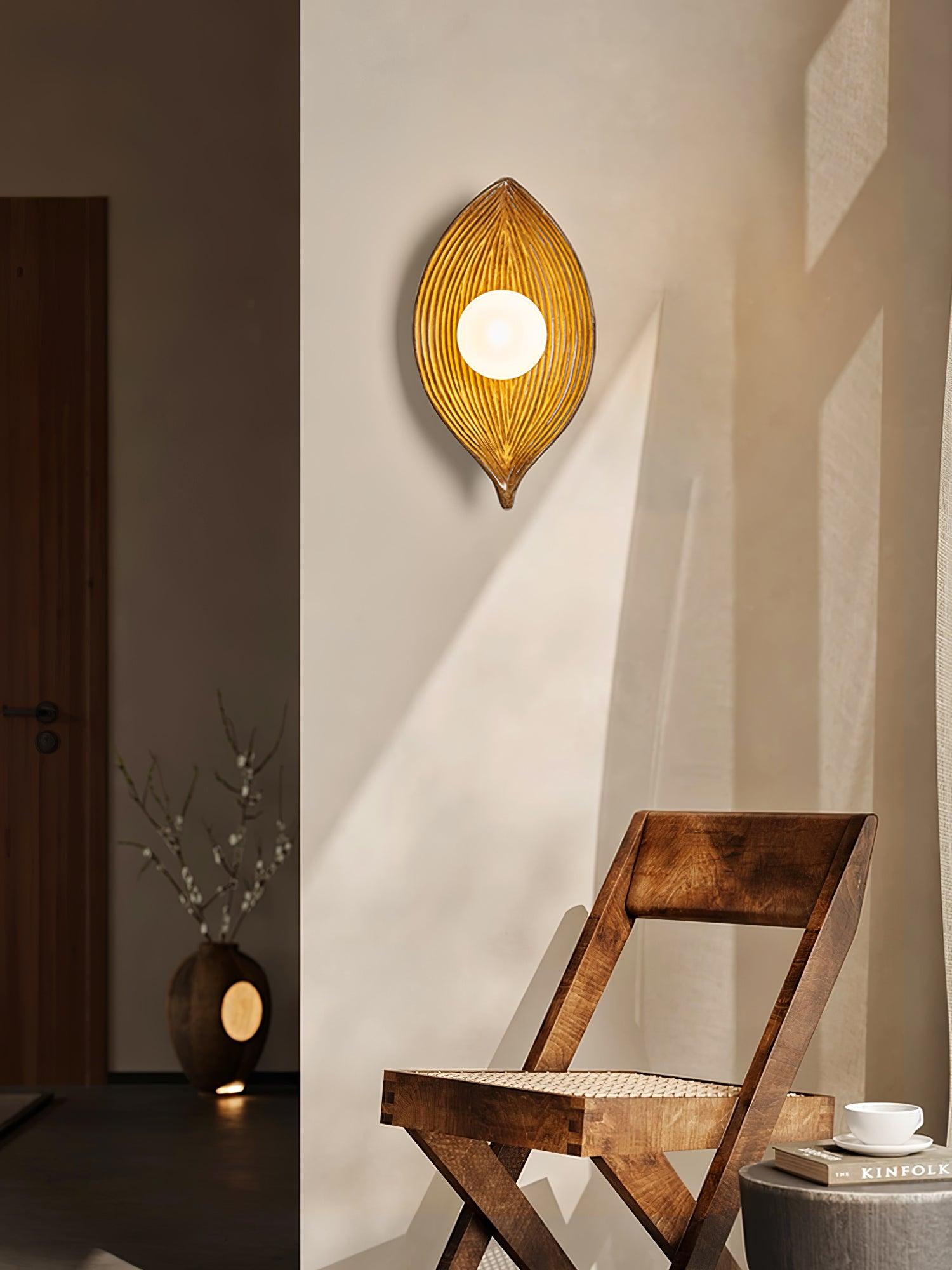 Zotalisra Leaf Canoe Resin Sconce Wall lamp - Letslighting