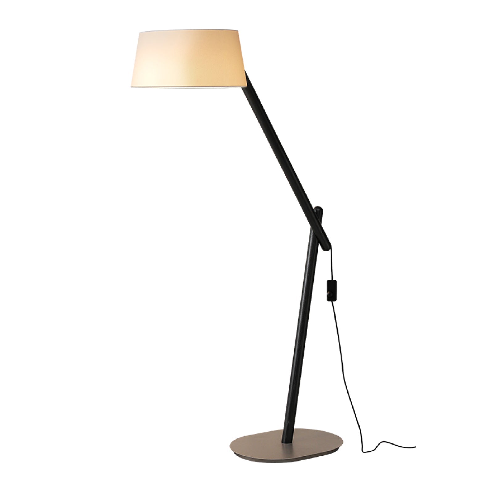 Cethar Scandinavian Fabric Floor Lamp - Letslighting