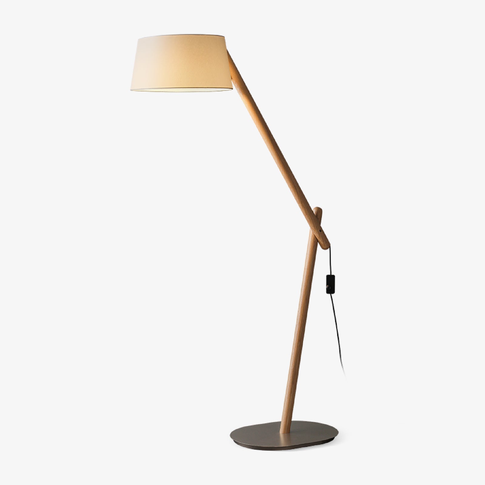 Cethar Scandinavian Fabric Floor Lamp - Letslighting