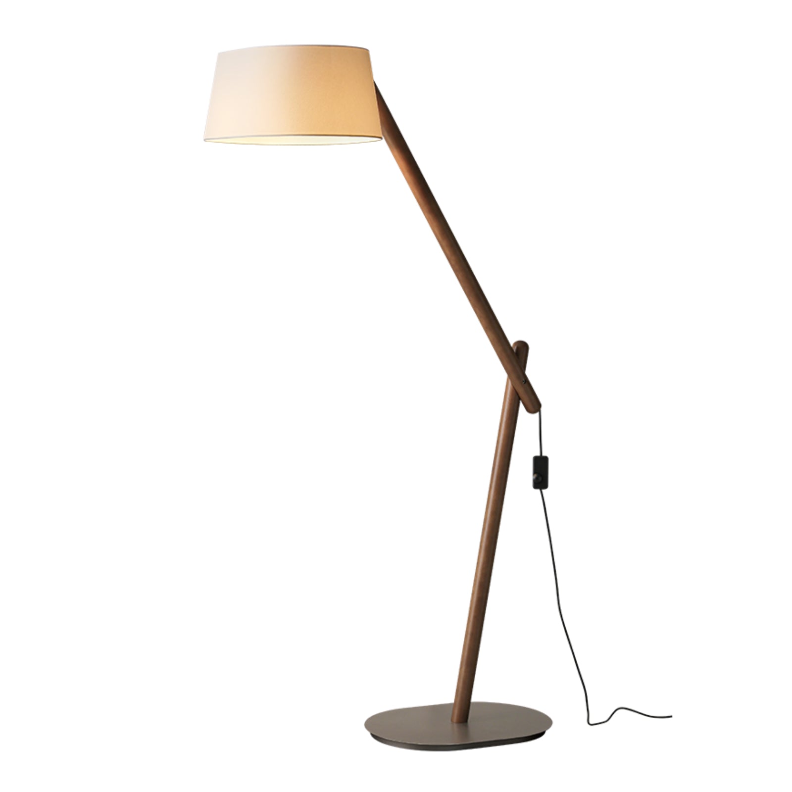 Cethar Scandinavian Fabric Floor Lamp - Letslighting