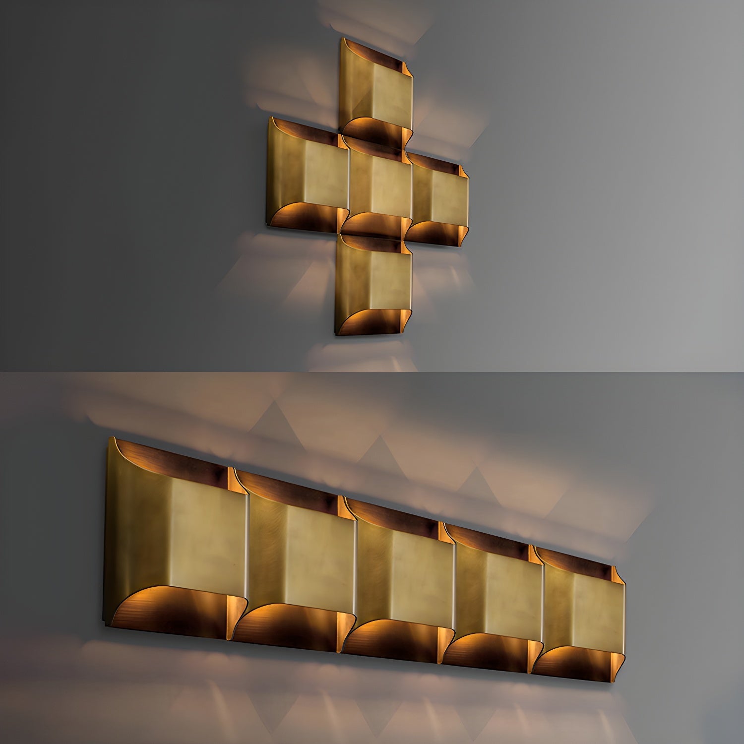 Hardy Nordic Art Brass Wall Lamp - Letslighting