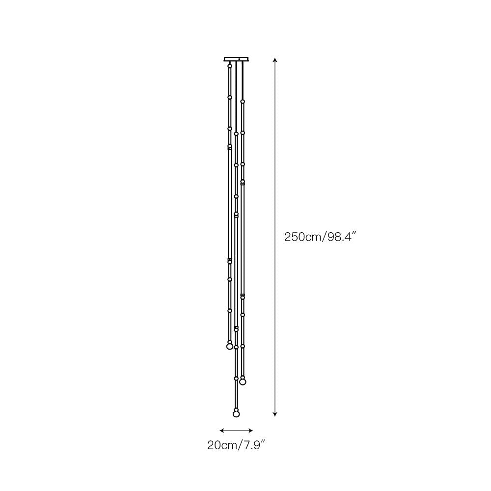 Ormirara Modern Minimalist Chandelier - Letslighting