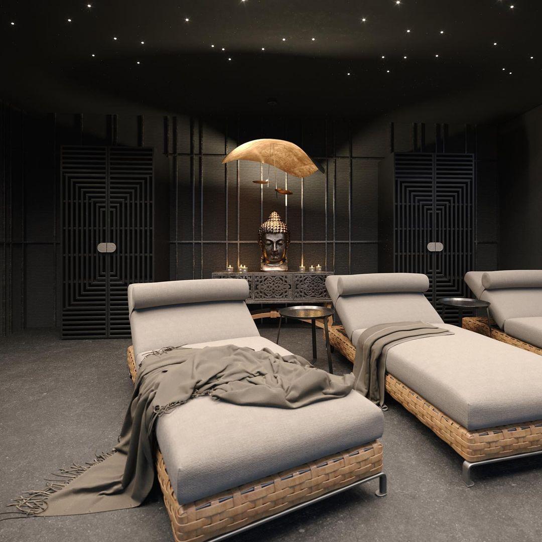 Lustra Pendant Lamp Black Gold Curved Shade - Letslighting