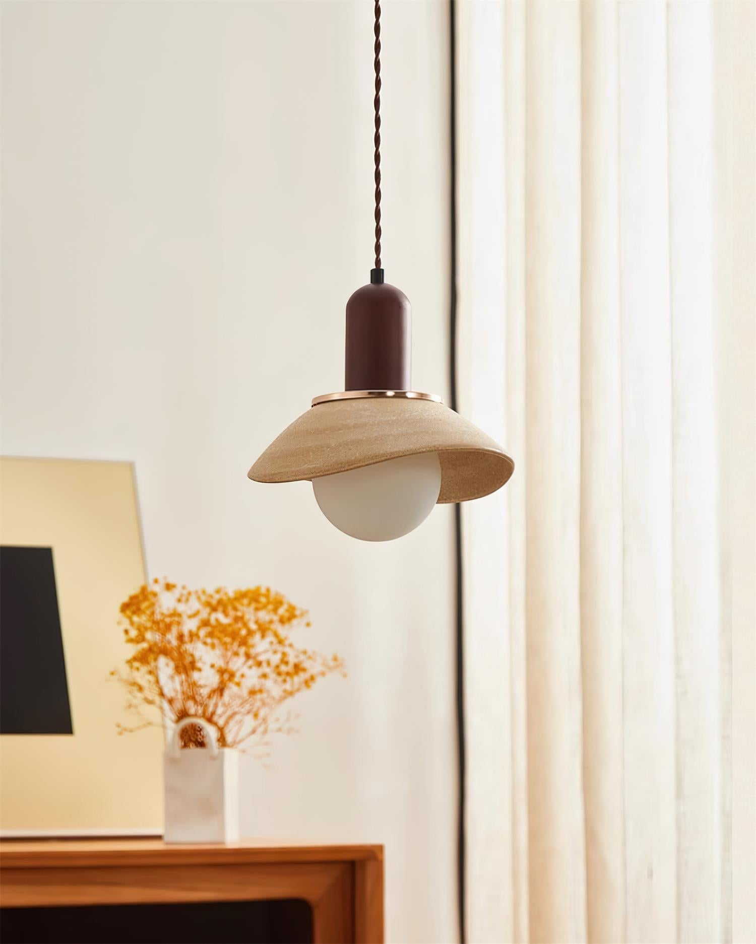 Legro Pendant Lamp Textured Rustic Organic - Letslighting