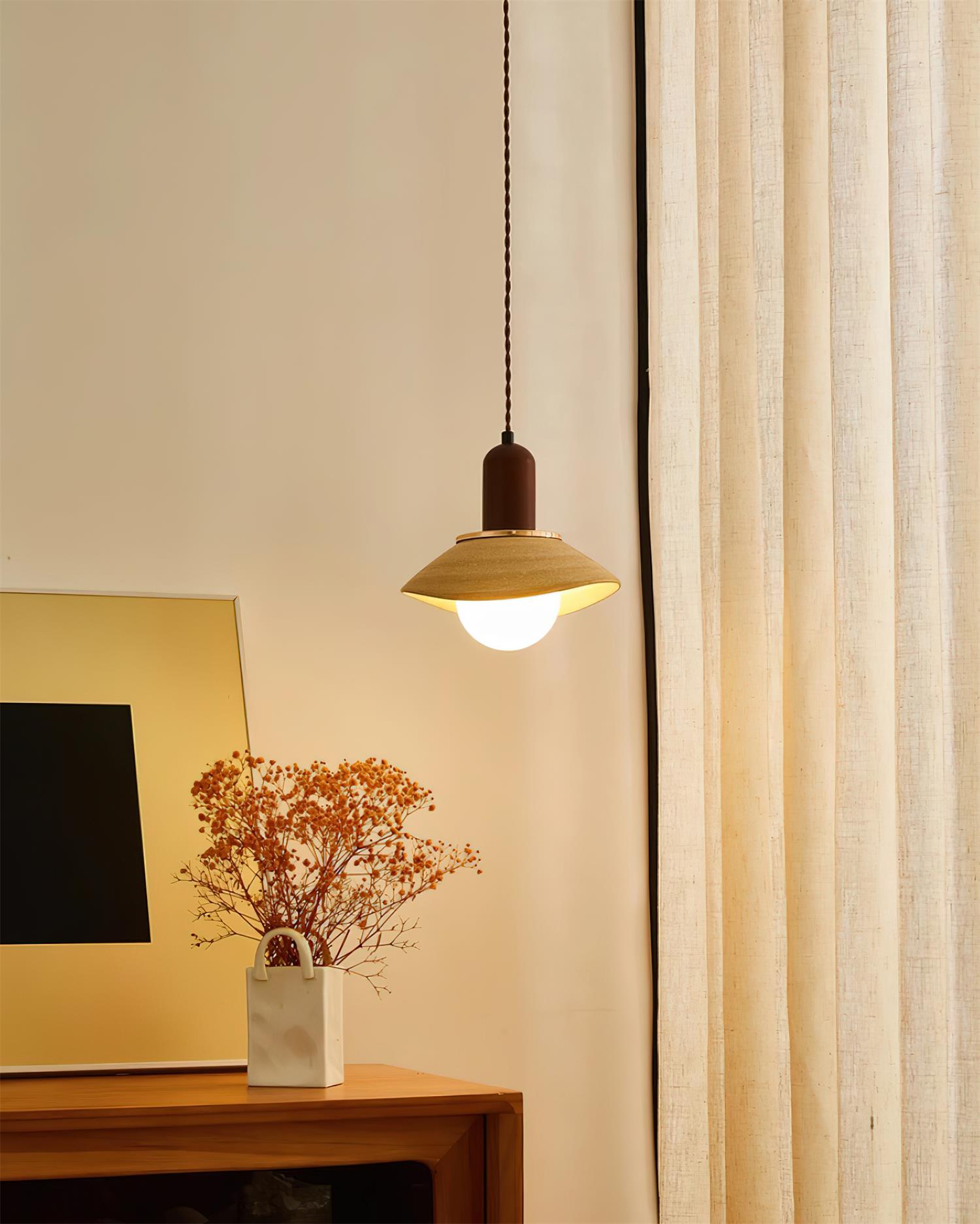 Legro Pendant Lamp Textured Rustic Organic - Letslighting