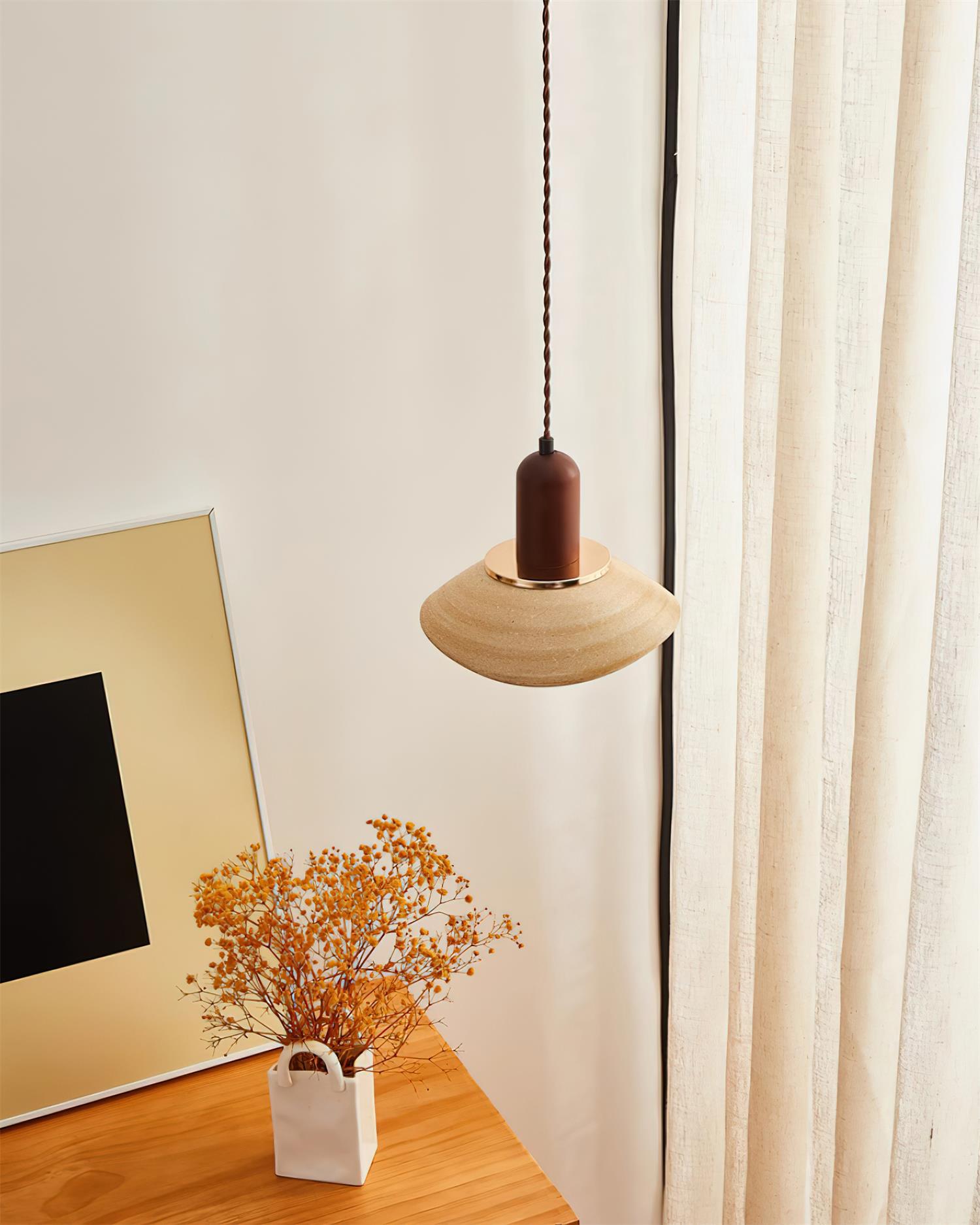 Legro Pendant Lamp Textured Rustic Organic - Letslighting