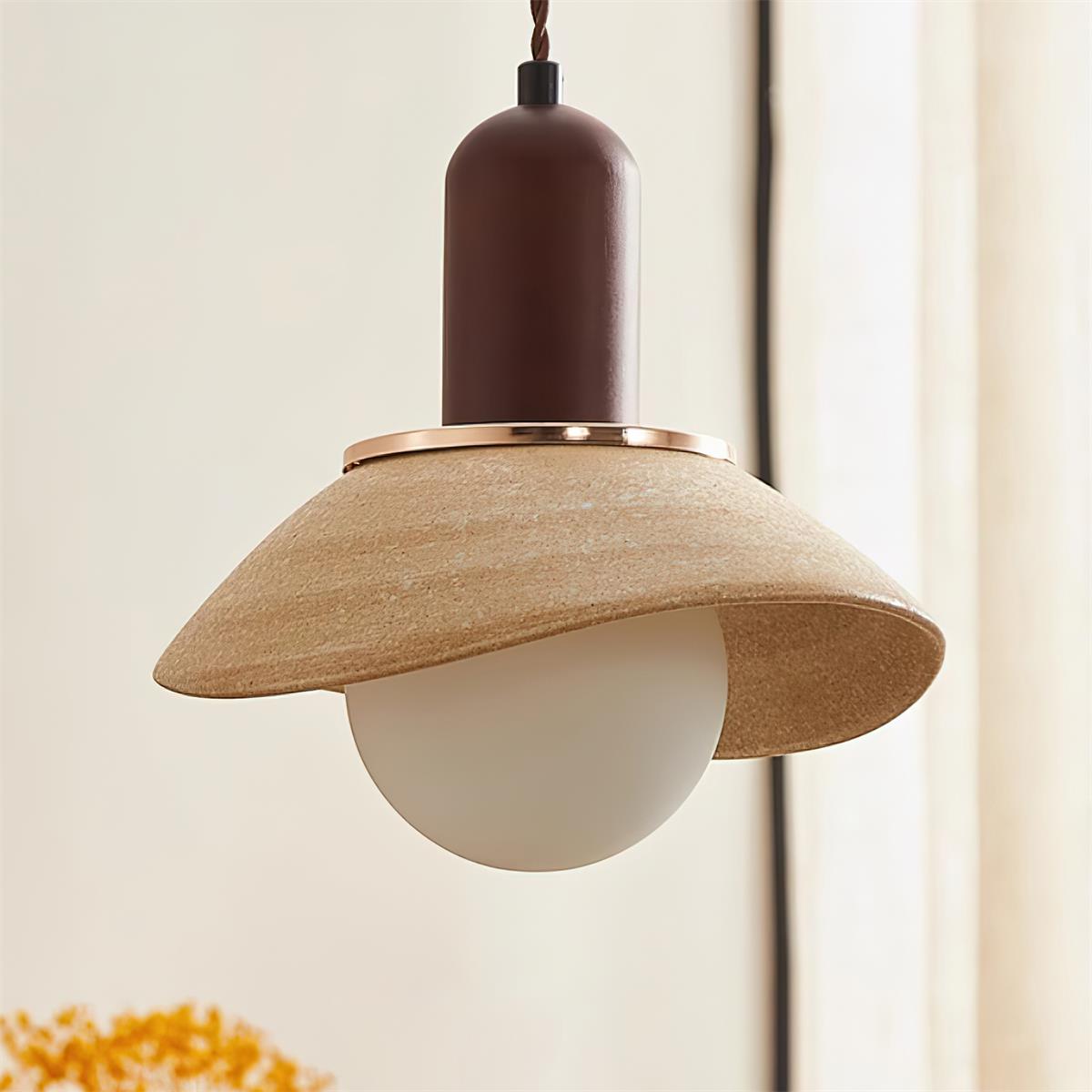 Legro Pendant Lamp Textured Rustic Organic - Letslighting