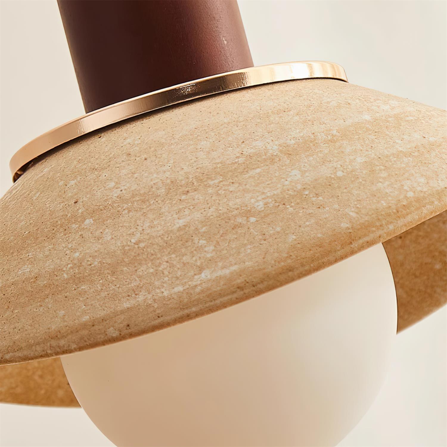 Legro Pendant Lamp Textured Rustic Organic - Letslighting