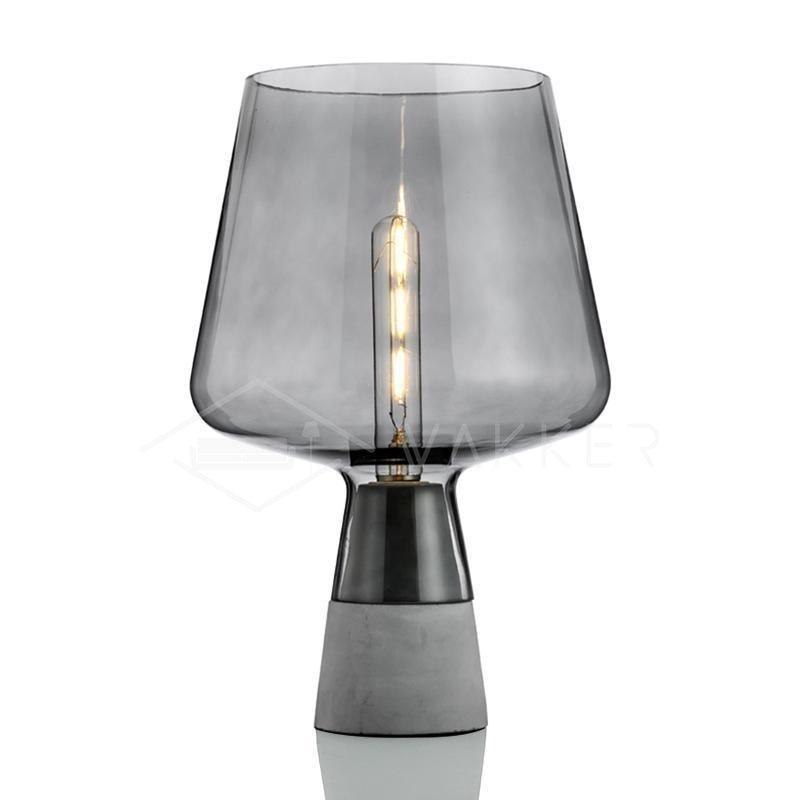 Lydia Minimalist Cement Table Lamp - Letslighting