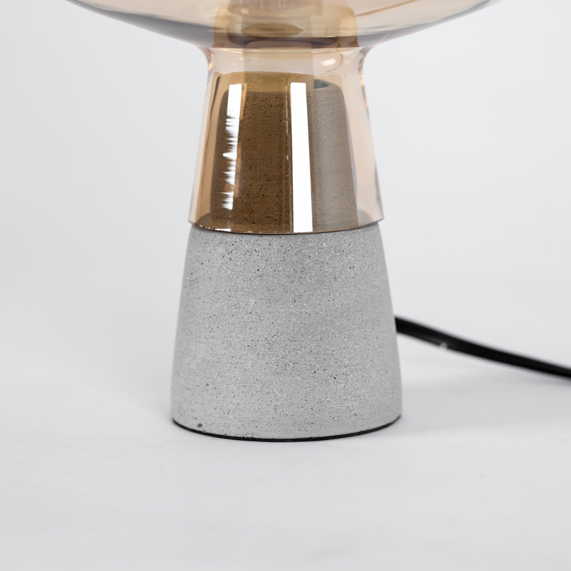 Lydia Minimalist Cement Table Lamp - Letslighting