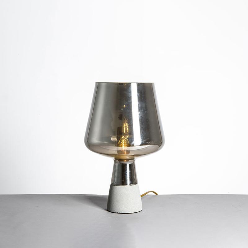 Lydia Minimalist Cement Table Lamp - Letslighting