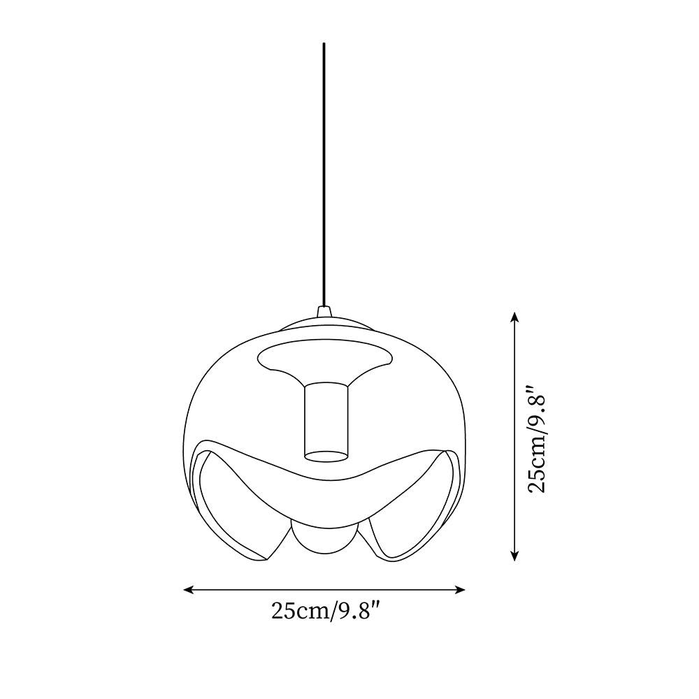 Fivelle Glass Pendant Light - Letslighting