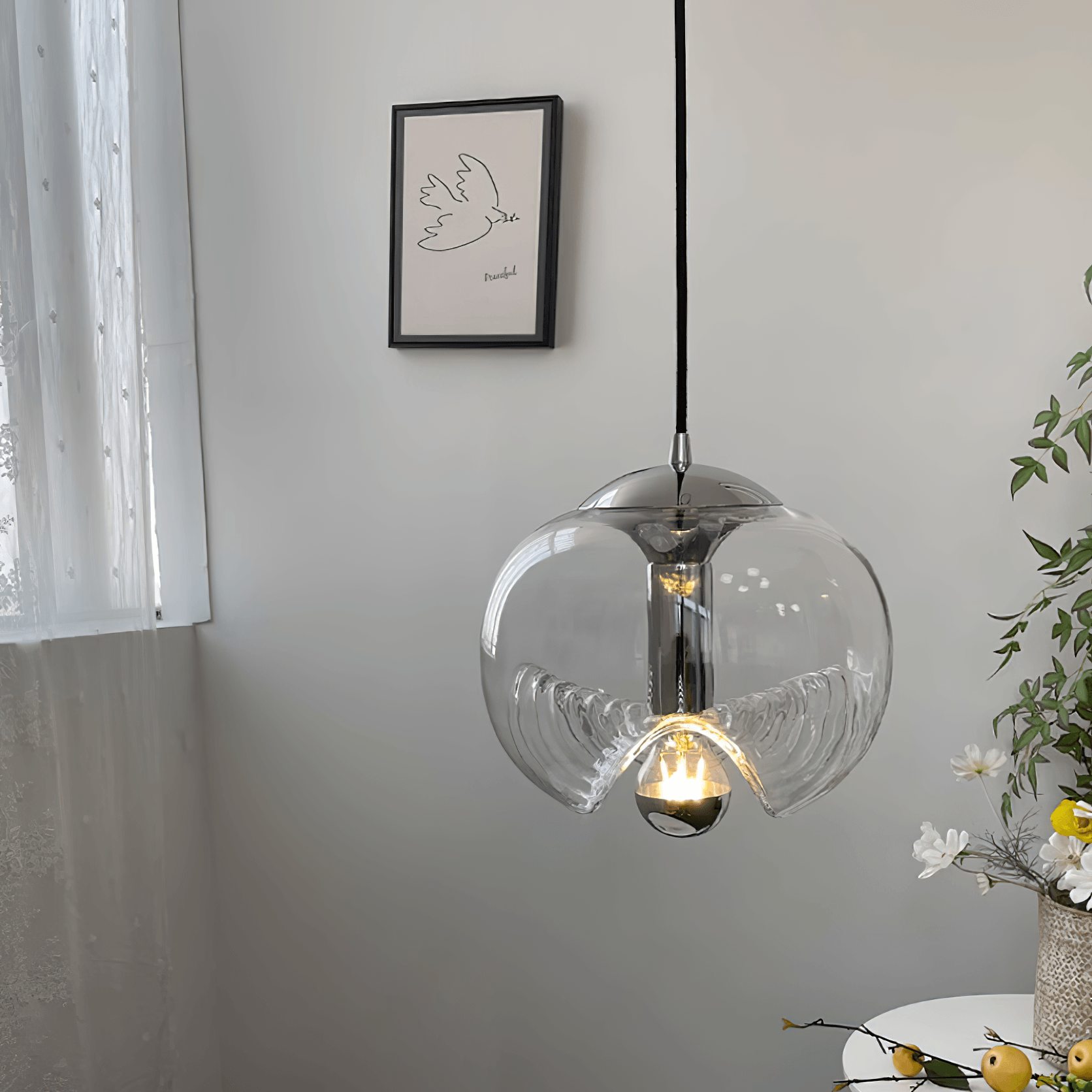 Fivelle Glass Pendant Light - Letslighting