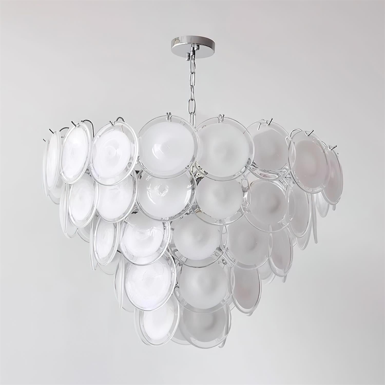 Lelaina Chandelier Hand-Blown Glass Cascade - Letslighting