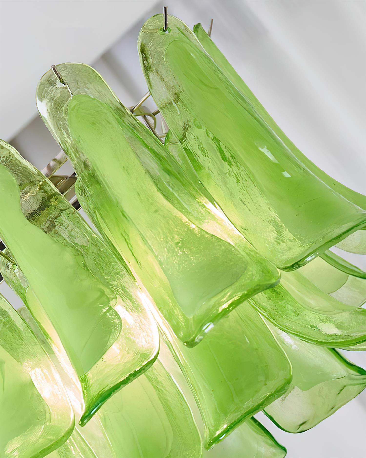Elizabeth Murano Chandelier Rectangular