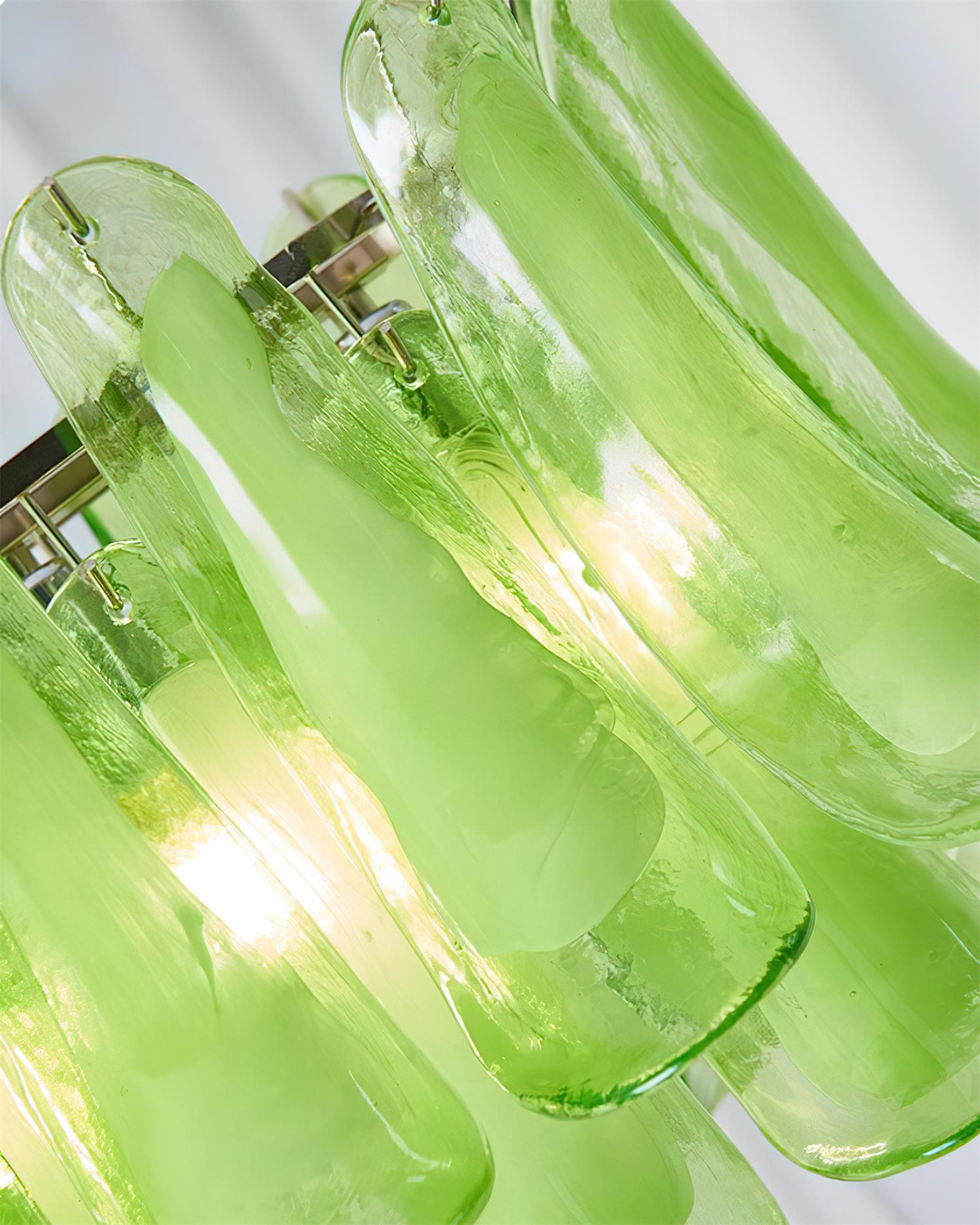 Elizabeth Murano Chandelier Rectangular