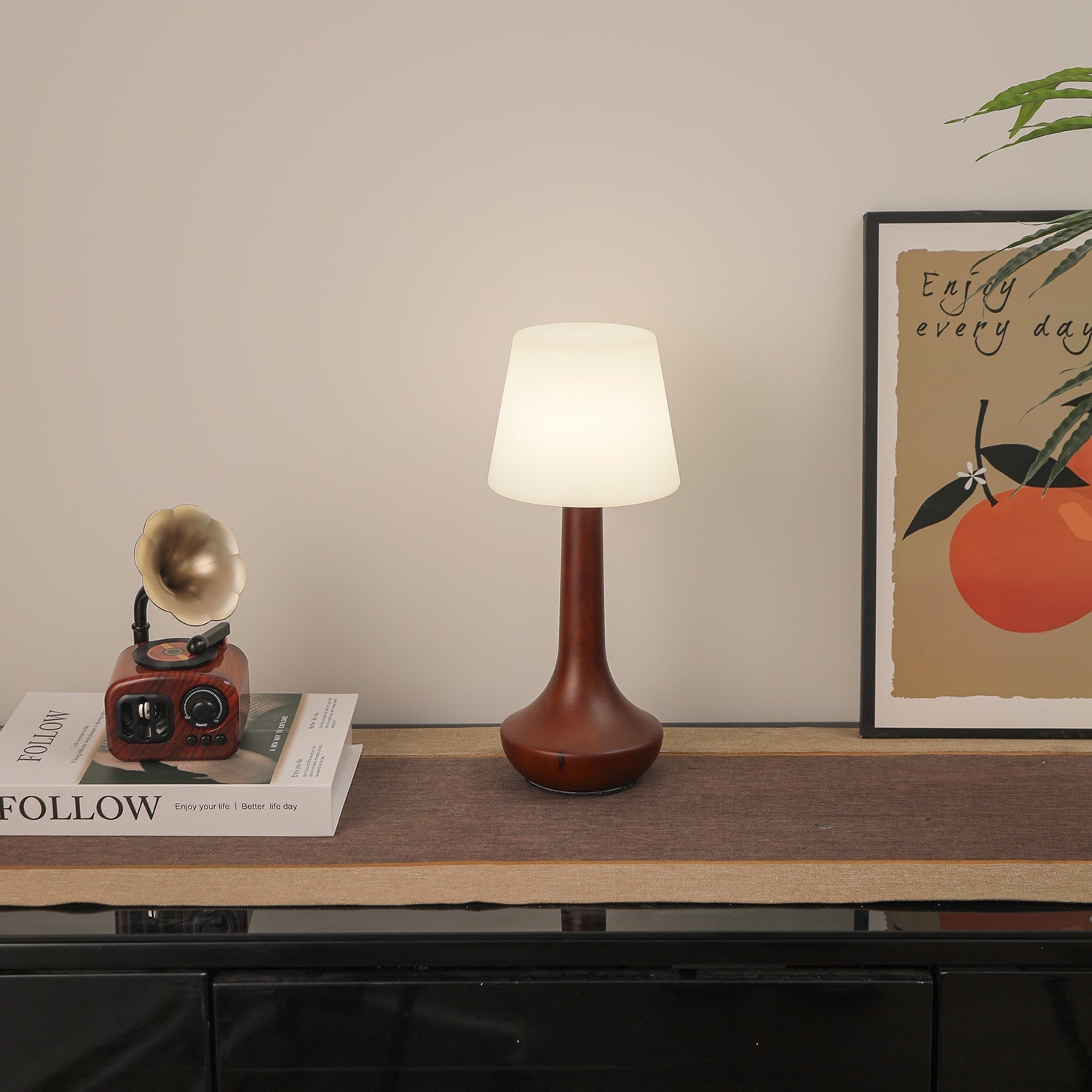 Bello Wooden Retro Table Lamp - Letslighting