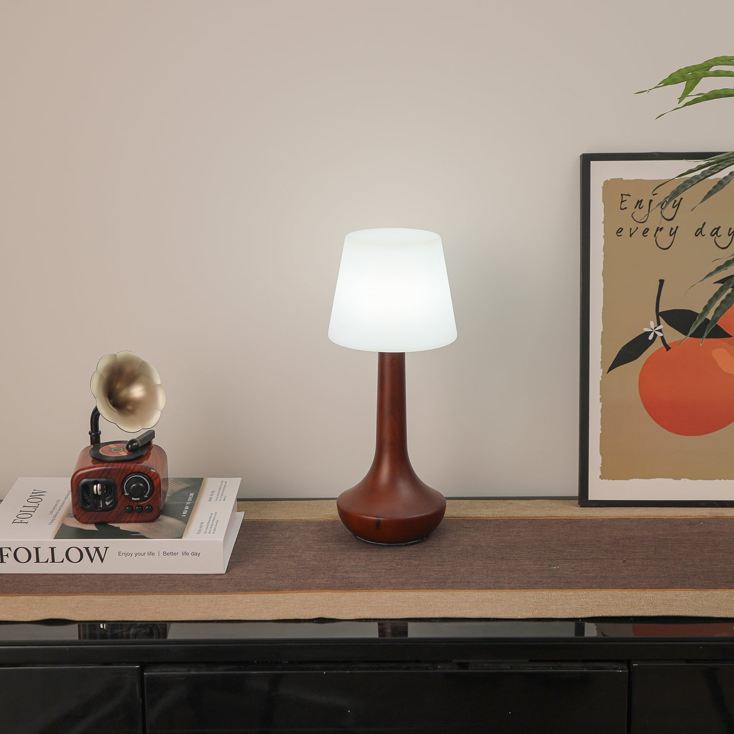 Bello Wooden Retro Table Lamp - Letslighting