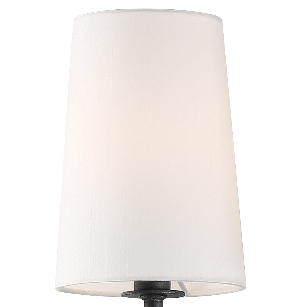 Sytheir Vintage Art Brass Fabric Wall Lamp - Letslighting