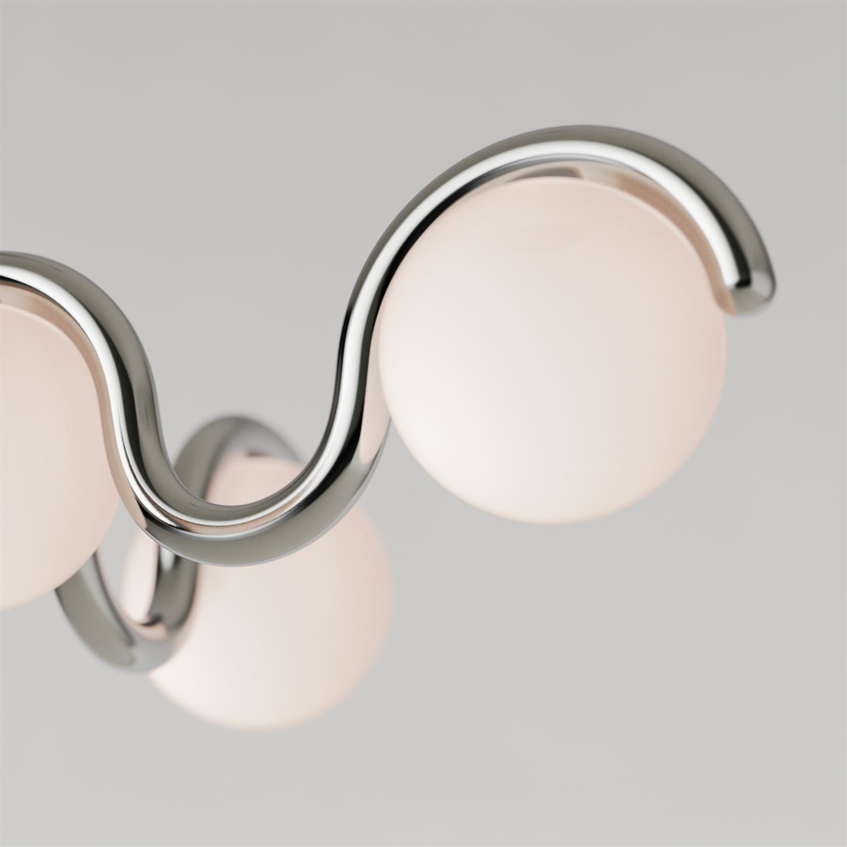 Eurvinen Creativity Elegance Art Brass Glass Chandelier - Letslighting