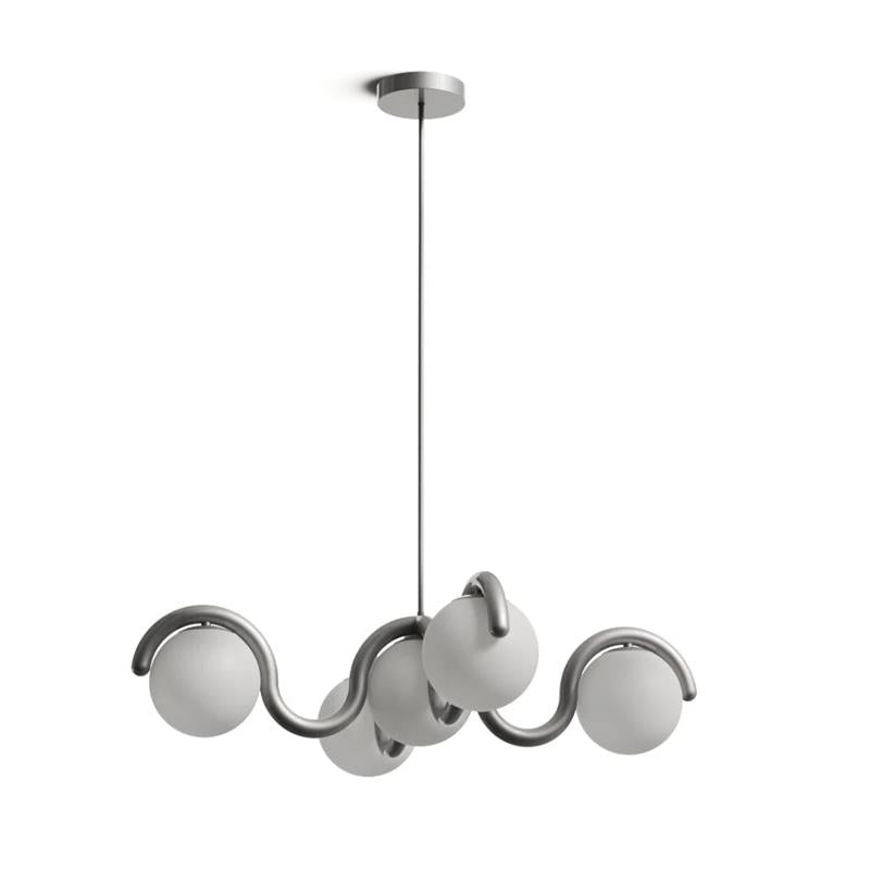 Eurvinen Creativity Elegance Art Brass Glass Chandelier - Letslighting