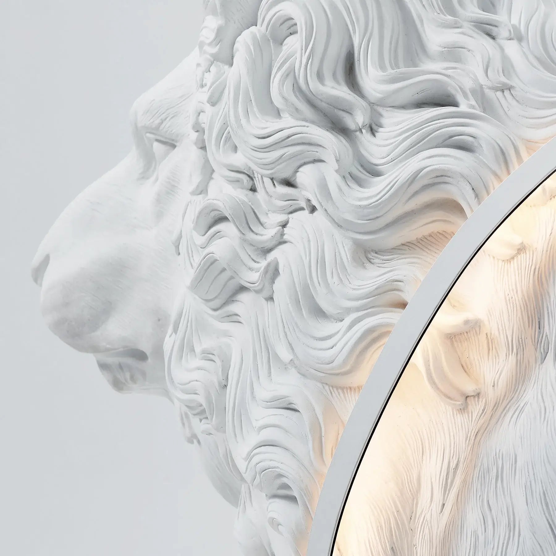 Ivsorila Lion Sculpture Floor Lamp - Letslighting