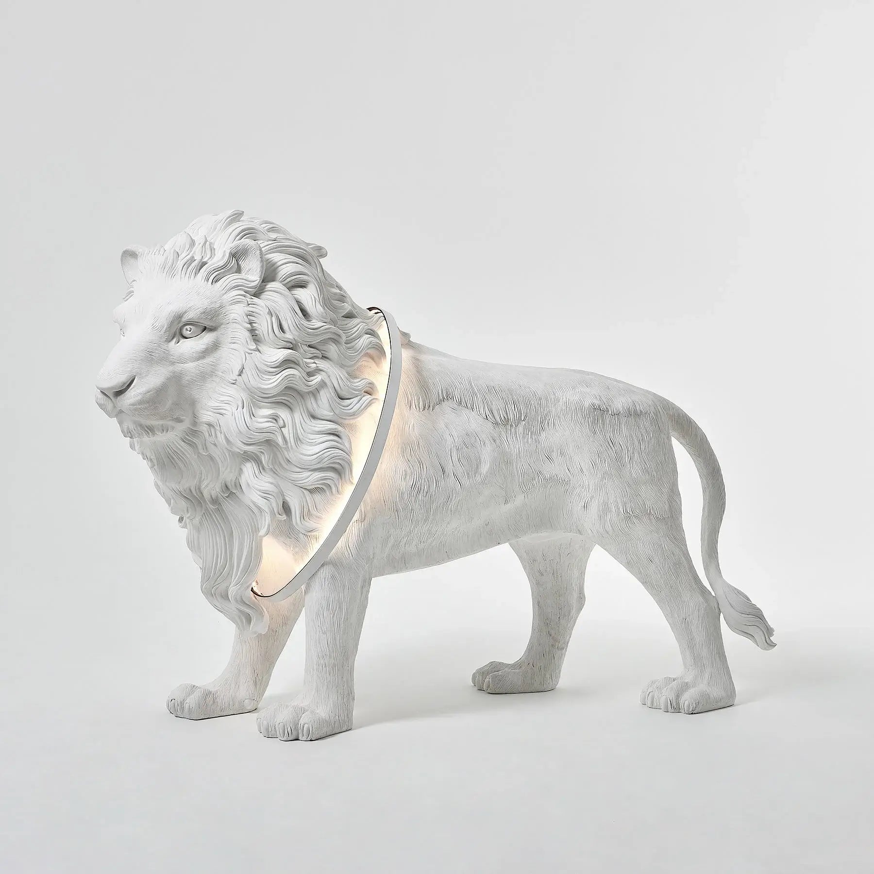 Ivsorila Lion Sculpture Floor Lamp - Letslighting