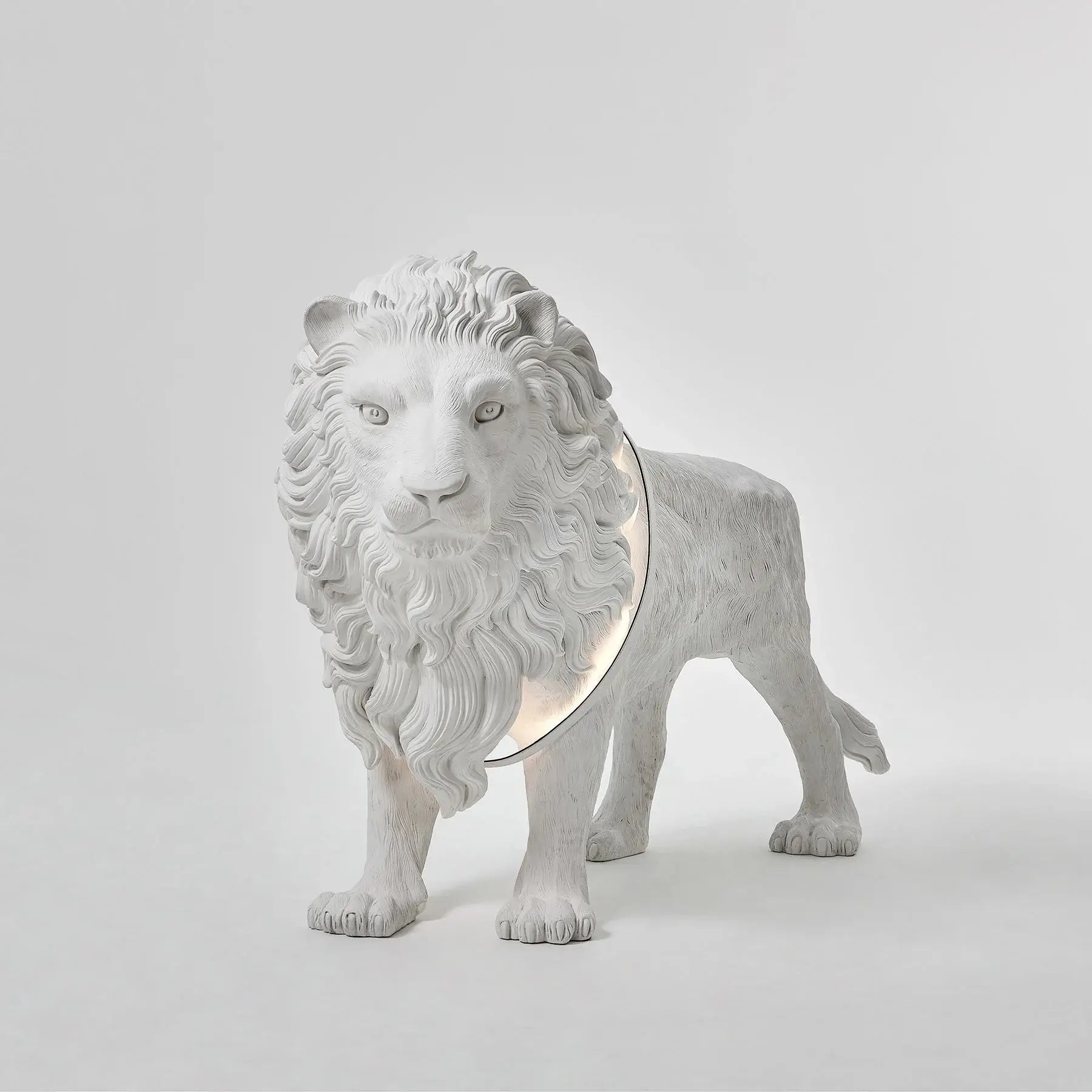 Ivsorila Lion Sculpture Floor Lamp - Letslighting