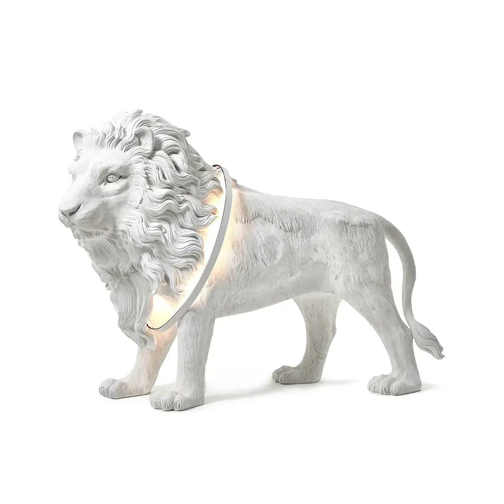 Ivsorila Lion Sculpture Floor Lamp - Letslighting