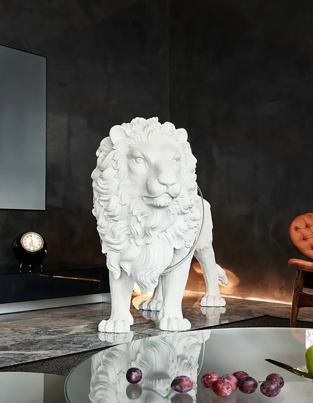 Ivsorila Lion Sculpture Floor Lamp - Letslighting