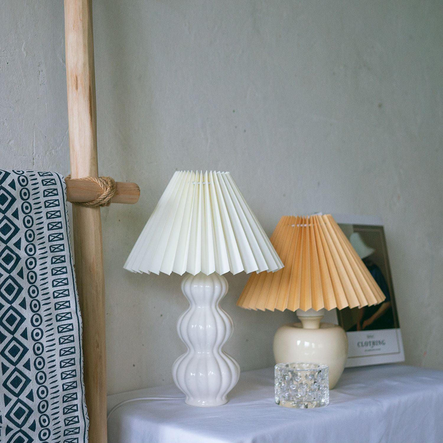 Serena Vintage Fabric Table lamp - Letslighting